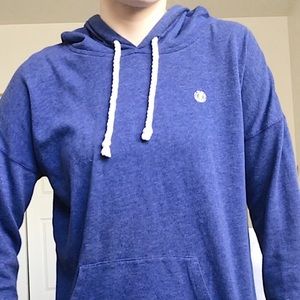 Blue long sleeve sweater
